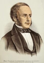 Rev. Charles Livingstone, Illustration from The Pictorial Edition of the Life and Discoveries of David Livingstone by J. Ewing Richie, 1876